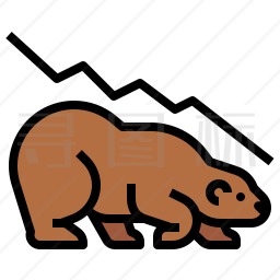 熊市图标