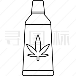 Cbd霜图标