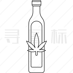 一瓶油图标