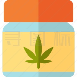 Cbd霜图标