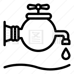 水龙头图标