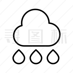 雨图标