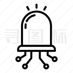 警示灯标志图标图片