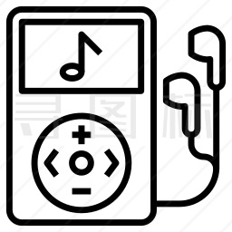 MP3播放器图标