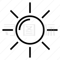 太阳图标