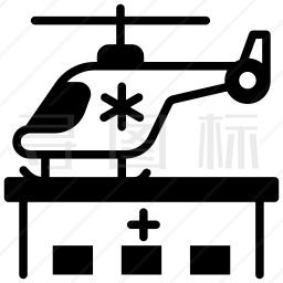 空中救护车图标