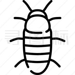 马达加斯加嘶嘶蟑螂图标