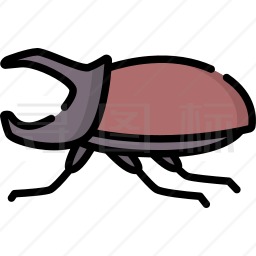 犀甲虫图标
