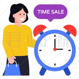 销售时间图标