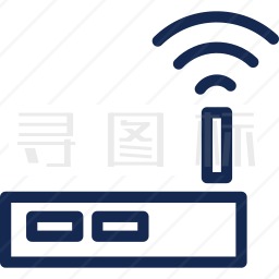 WiFi路由器图标