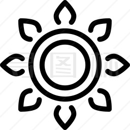 太阳图标