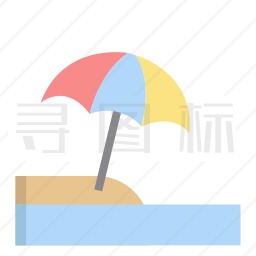 海滩图标