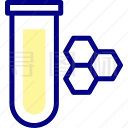 试管图标