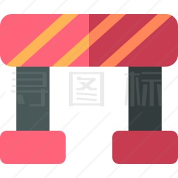 路障图标