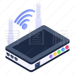 WiFi路由器图标