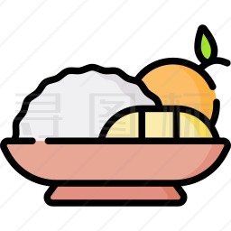 芒果糯米饭图标