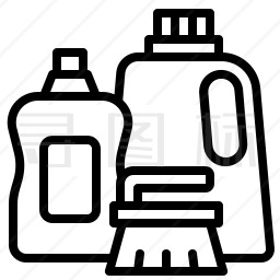 清洁产品图标