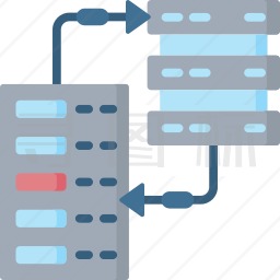 数据传输图标