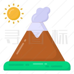 火山图标