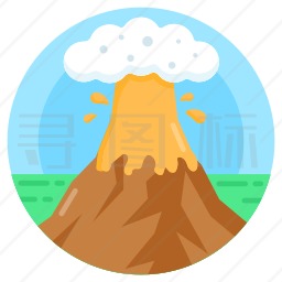 火山图标