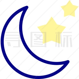 夜晚图标