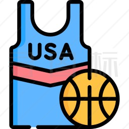 篮球球衣图标