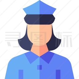 女警察图标