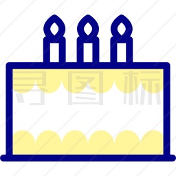 生日蛋糕图标