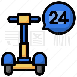 24小时图标