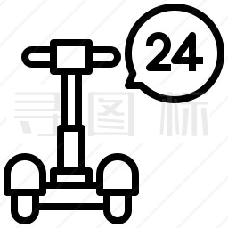 24小时图标