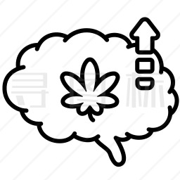 药物成瘾图标