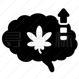 药物成瘾图标