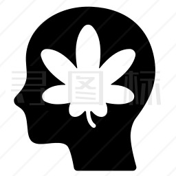 药物成瘾图标