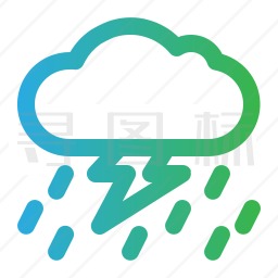 暴风雨图标