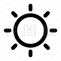 太阳图标