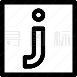 字母J图标