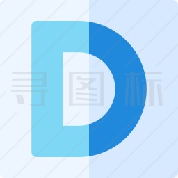 字母D图标