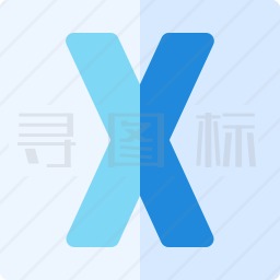 字母X图标