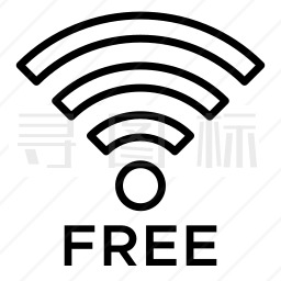 免费WiFi图标