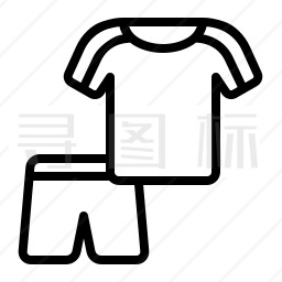 足球制服图标