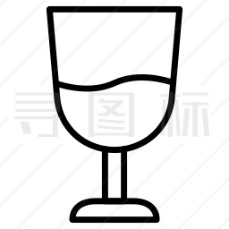 葡萄酒杯图标