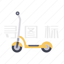 电动滑板车图标