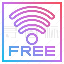 免费WiFi图标