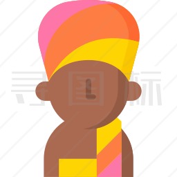 非洲女人图标