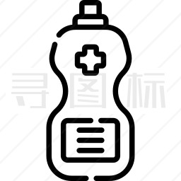 一瓶水图标