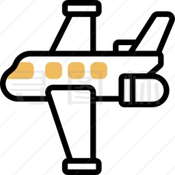 喷气式飞机图标