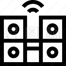 立体声音响图标