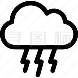 暴风雨图标