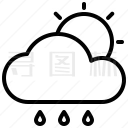 雨图标