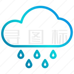 雨图标